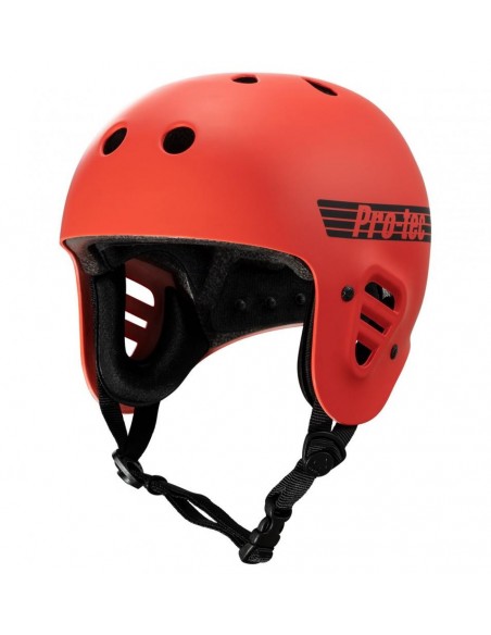 pro-tec helm full cut cert matte bright rot