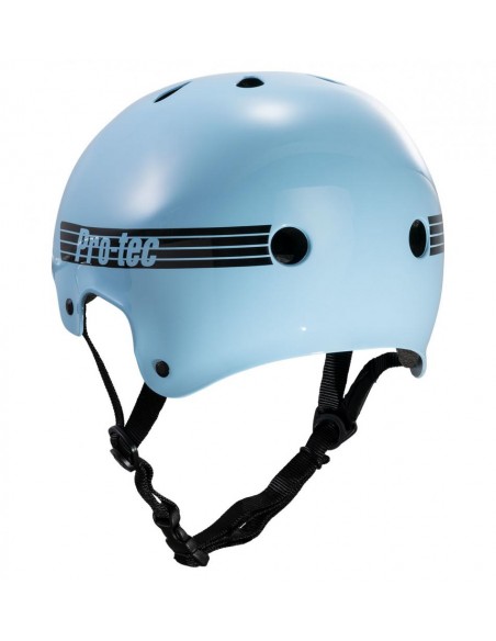 Comprar pro-tec helm old school cert gloss baby blau