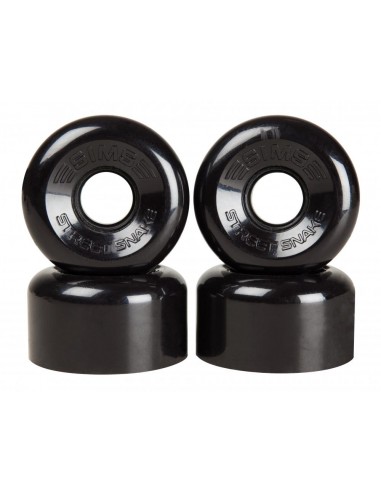 sims quad wheels street snakes 62mm 78a - schwarz - 4pack