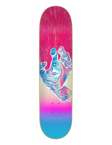 santa cruz iridescent hand 7.75" x 31.4" deck