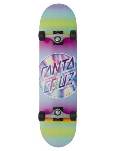 santa cruz iridescent dot full 8 x 31.25 skateboard komplett