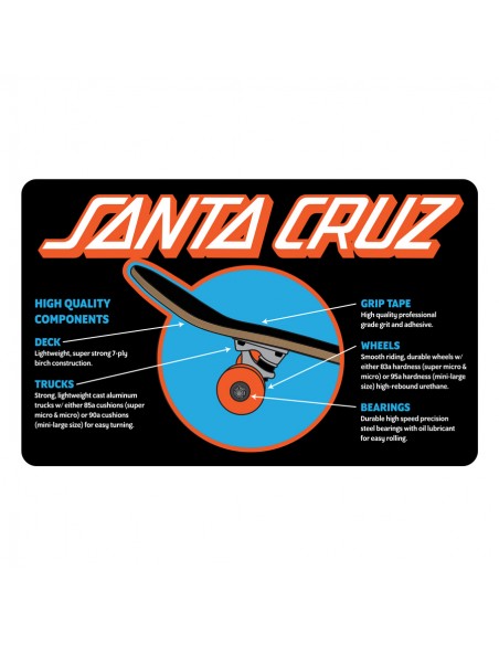 Comprar santa cruz mandala hand mini 7.75 x 30 skateboard komplett