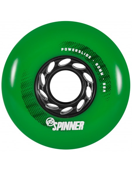 powerslide spinner 80mm 88a grün - 4 pack