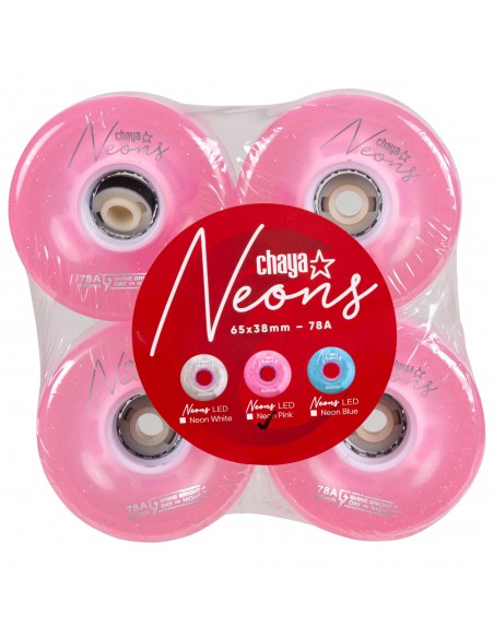 Tienda de räder chaya neon led pink - 4 pack