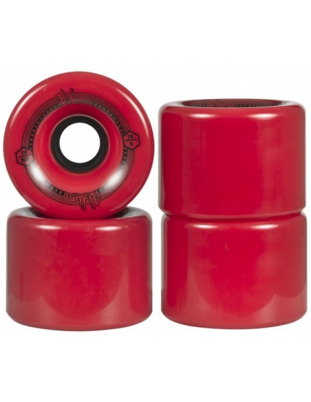 volten räder bigcat rot-schwarz 70mm 78a - 4 pack