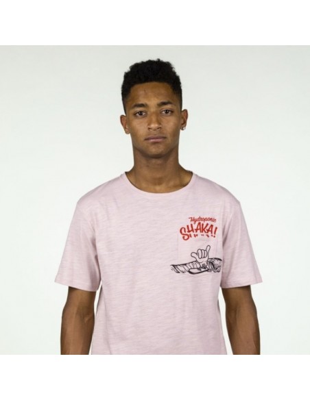 Comprar t-shirt hydroponic shaka misty rose