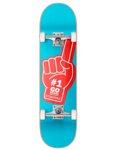 hydroponic hand cyan 8 skateboard komplett