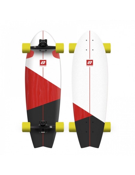 Tienda de hydroponic surffish 31.5' vortex schwarz-rot