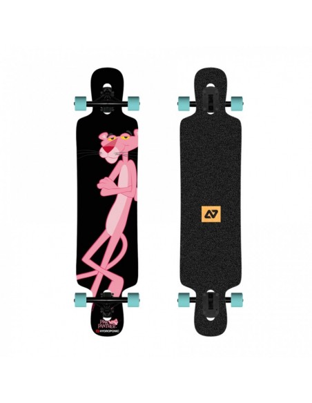 Venta hydroponic longboard drop through 3.0 pink panther 39.25 schwarz