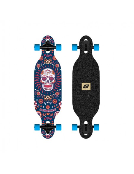 Comprar hydroponic longboard kids mexican skull 31.5 lila