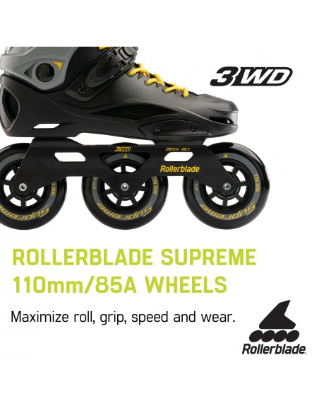 Producto rollerblade rb 110 3wd schwarz-gelb