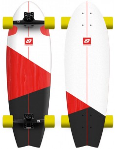 HYDROPONIC SURFFISH 31.5' VORTEX SCHWARZ-ROT