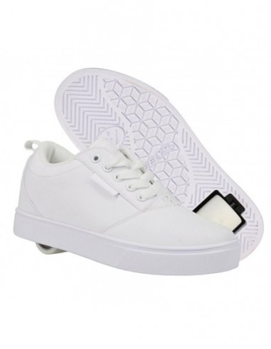 heelys pro 20 - dreifach weiss canvas