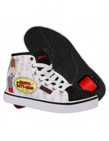 heelys x beavis and butthead hustle - weiss/schwarz