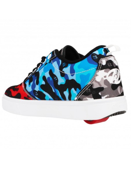 Oferta heelys pro 20 prints - schwarz/rot/blau/grau camouflage nyln