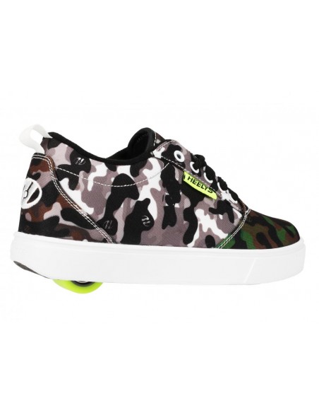 Venta heelys pro 20 prints - schwarz/weiss/grün/grau camouflage