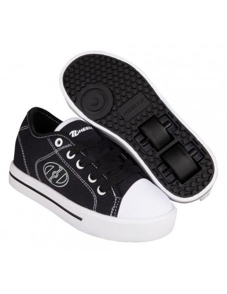 heelys classic x2 - schwarz/weiss