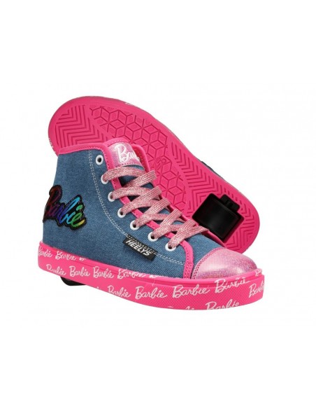 heelys x barbie hustle - denim/pink/regenbogen