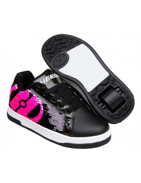 heelys split reverse - schwarz/pink/multi