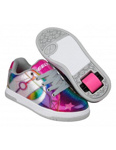 heelys split stars - regenbogen/silber/hot pink