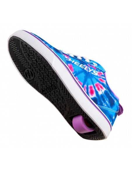 Oferta heelys pro prints 20 - blau/lila/pink tie dye nyln