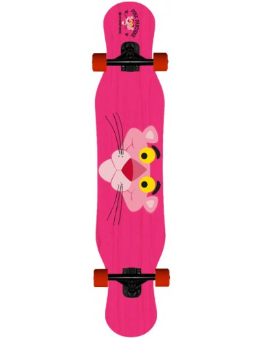 hydroponic pixie pink panther face 43.5 longboard komplett