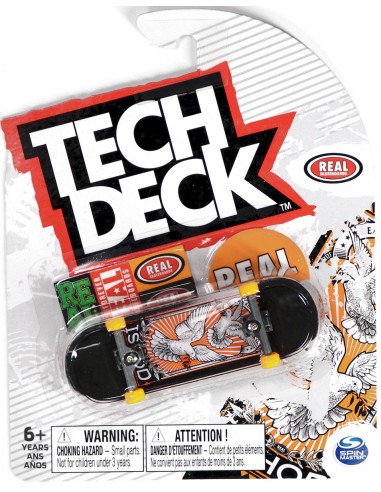 tech deck real ishod black-orange