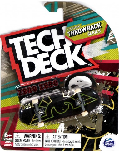 tech deck zero throwback series black