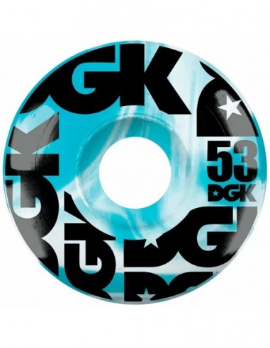 dgk swirl formula räder blau  53mm 101a - 4 pack