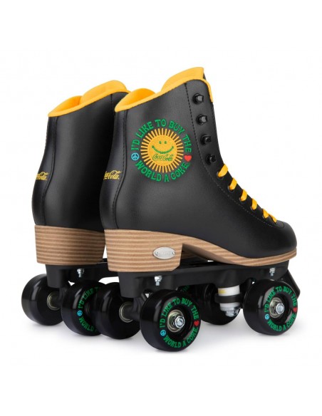 Comprar rookie rollerskates coca-cola sunshine schwarz