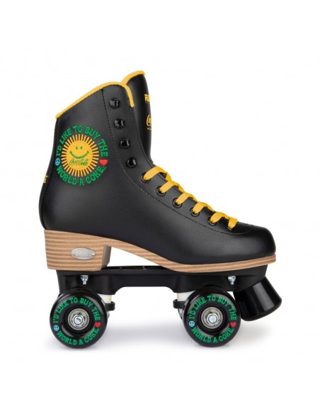 Tienda de rookie rollerskates coca-cola sunshine schwarz