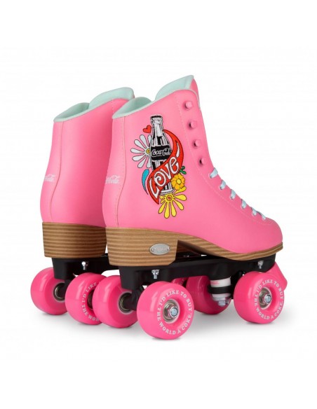 Comprar rookie rollerskates coca-cola love pink