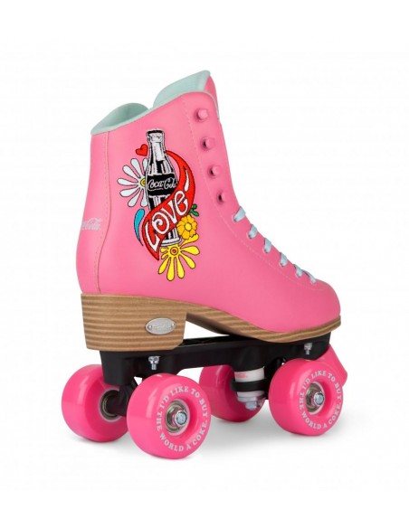 Oferta rookie rollerskates coca-cola love pink