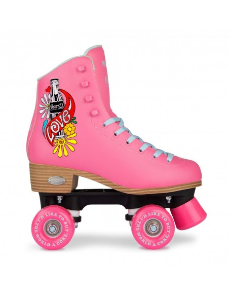 Tienda de rookie rollerskates coca-cola love pink