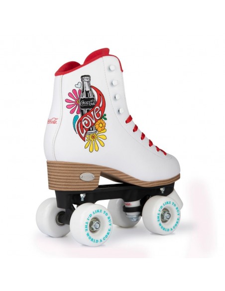 Oferta rookie rollerskates coca-cola love weiss