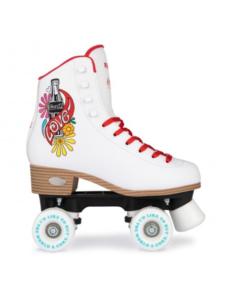 Tienda de rookie rollerskates coca-cola love weiss