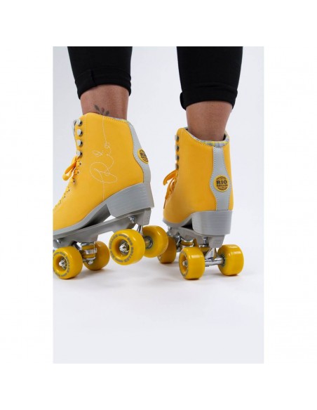 Producto rio roller signature gelb | inline-skates 4 rollen