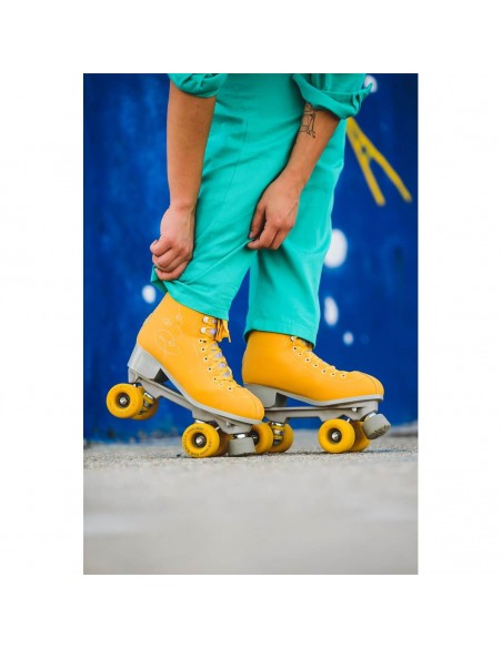 Precio de rio roller signature gelb | inline-skates 4 rollen