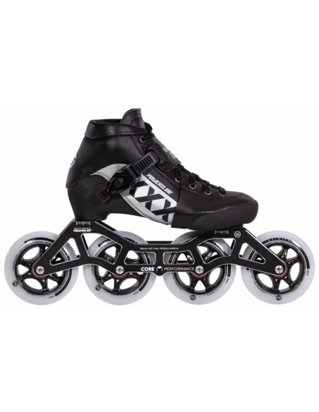 powerslide racing skates 3x schwarz adj.