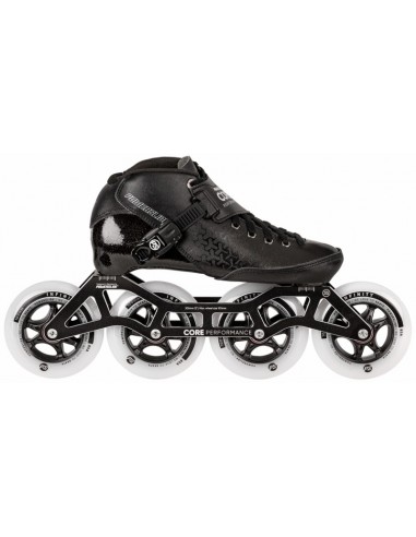 powerslide racing skates core performance schwarz 4x100