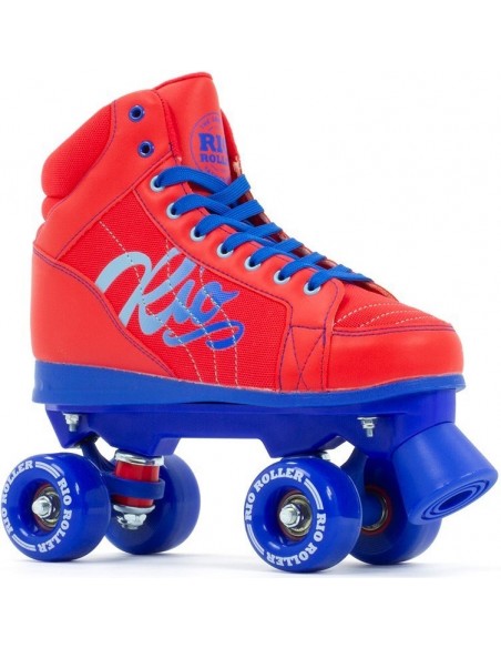 rio roller lumina quad skates | rot-blau