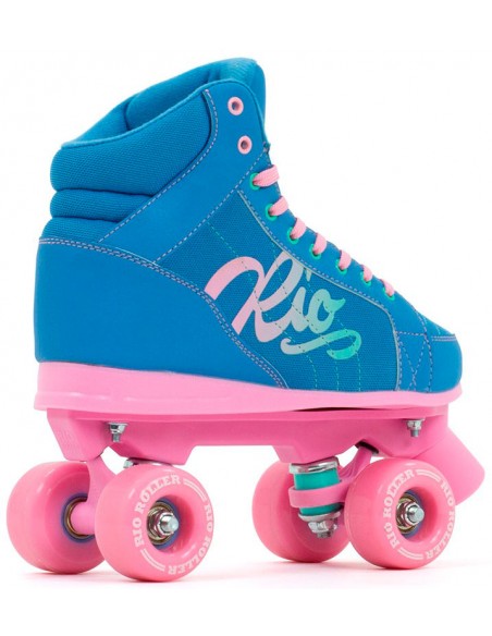 Venta rio roller lumina quad skates | blau-rosa