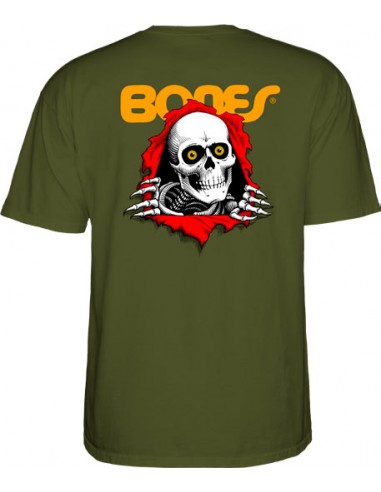 t-shirt powell peralta ripper - grün millitär