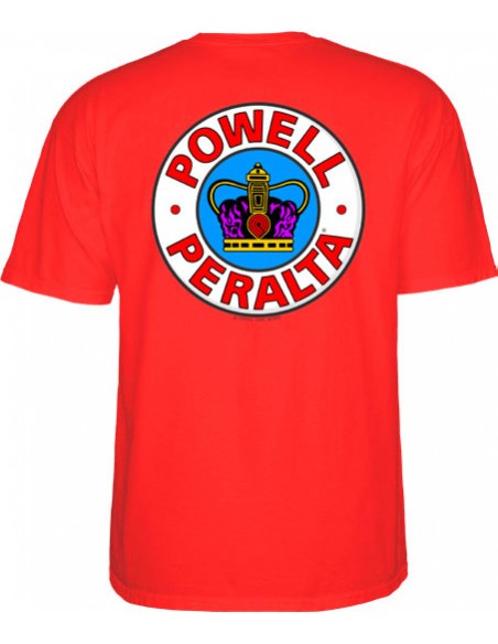 t-shirt powell peralta supreme - rot