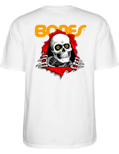 t-shirt powell peralta ripper - weiß