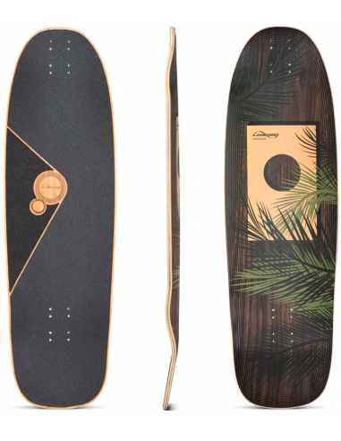 loaded omakase palm  deck | 33.5 x 10 | freeride-freestyle