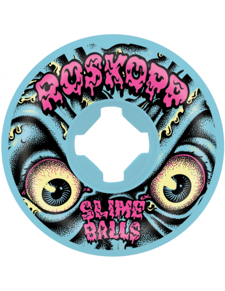 slime balls roskopp vomits blue 60mm 97a