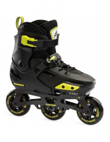 rollerblade apex 3wd schwarz-lime