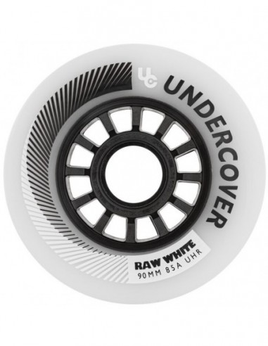 undercover raw 90mm 85a weiss - 4 pack