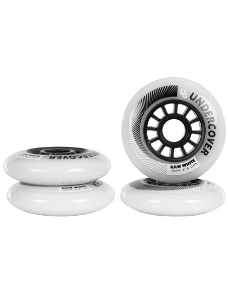 Oferta undercover raw 90mm 85a weiss - 4 pack